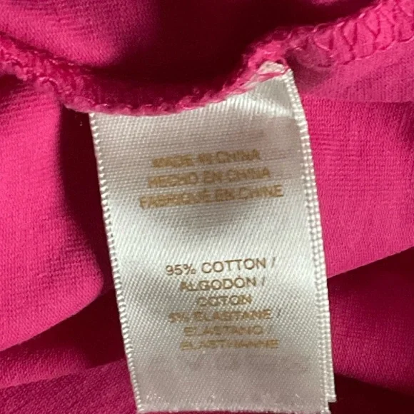 Girls Kate Spade Pink Where Next? Tee Shirt Sz 6 - Picture 4 of 4